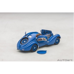 Bugatti Type 57SC Atlantic 1938 Blue wi 1:43 50947