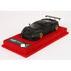 Ferrari 488 GTE matt black and gold 1:43 BBRC179MB