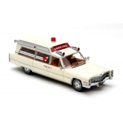 Cadillac S&S Ambulance 1966 (white) 1:43 43895