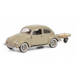 VW Beetle Ovali picnic grey  beige 1:43 450269200