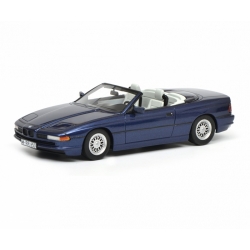 BMW 850i Cabriolet blue 1:18 450006900