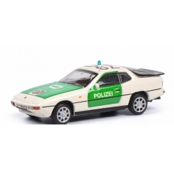 Porsche 924 police green white 1:87 452650000