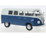 VW T1 1960 Blue White 1:24 WB124179