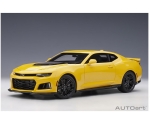 Chevrolet Camaro ZL1 2017 bright yellow 1:18 71205