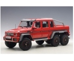 Mercedes Benz G63 AMG 6x6 2013 Red 1:18 76304