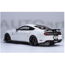 Ford Mustang Shelby GT500 White Black  1:18 73095