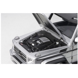 Mercedes Benz G500 4X4 2 2016 Silver 1:18 76318