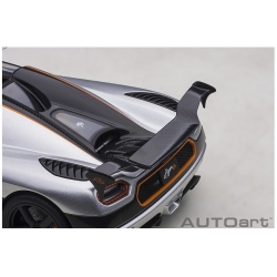 Koenigsegg Agera RS 2015 Moon Silver Car1:18 79024