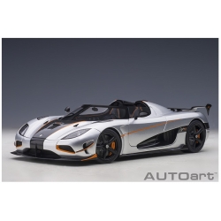 Koenigsegg Agera RS 2015 Moon Silver Car1:18 79024