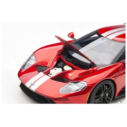 Ford GT 2017 liquid Red Silver 1:18 72943
