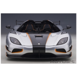 Koenigsegg Agera RS 2015 Moon Silver Car1:18 79024