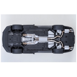 Ford Mustang Shelby GT500 White Black  1:18 73095