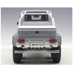 Mercedes Benz G63 AMG 6X6 2013 Silver 1:18 76301