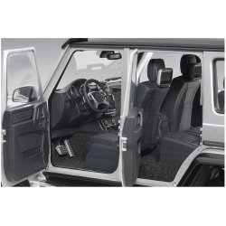 Mercedes Benz G500 4X4 2 2016 Silver 1:18 76318