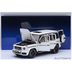 Mercedes Benz AMG G63 2019 White 1:18 76356