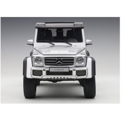 Mercedes Benz G500 4X4 2 2016 Silver 1:18 76318