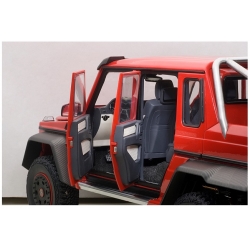 Mercedes Benz G63 AMG 6x6 2013 Red 1:18 76304