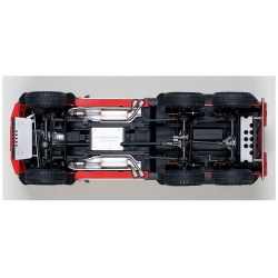 Mercedes Benz G63 AMG 6x6 2013 Red 1:18 76304