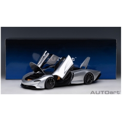 McLaren Speedtail 2020 Supernova Silver 1:18 76090