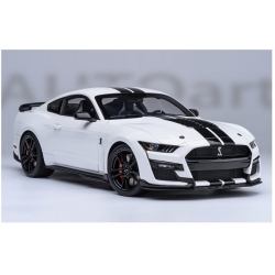 Ford Mustang Shelby GT500 White Black  1:18 73095