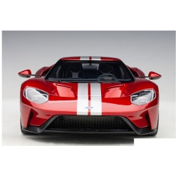 Ford GT 2017 liquid Red Silver 1:18 72943
