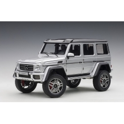 Mercedes Benz G500 4X4 2 2016 Silver 1:18 76318