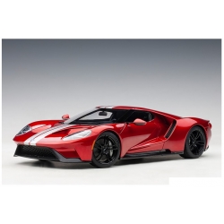 Ford GT 2017 liquid Red Silver 1:18 72943