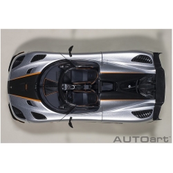 Koenigsegg Agera RS 2015 Moon Silver Car1:18 79024