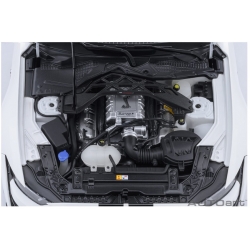 Ford Mustang Shelby GT500 White Black  1:18 73095