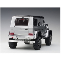 Mercedes Benz G500 4X4 2 2016 Silver 1:18 76318