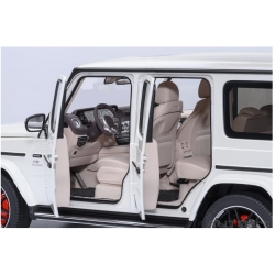 Mercedes Benz AMG G63 2019 White 1:18 76356