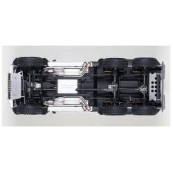 Mercedes Benz G63 AMG 6X6 2013 Silver 1:18 76301