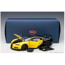 Bugatti Chiron 2017 Jaune Molsheim Noct 1:18 70994
