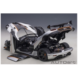 Koenigsegg Agera RS 2015 Moon Silver Car1:18 79024