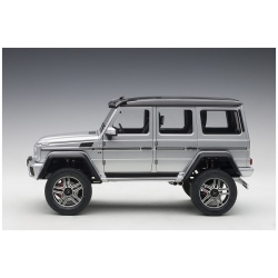 Mercedes Benz G500 4X4 2 2016 Silver 1:18 76318