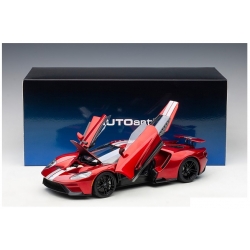 Ford GT 2017 liquid Red Silver 1:18 72943
