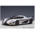 Koenigsegg Agera RS 2015 Moon Silver Car1:18 79024