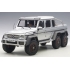 Mercedes Benz G63 AMG 6X6 2013 Silver 1:18 76301
