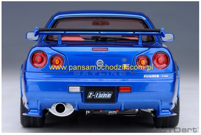 AUTOart 1/18 ニスモ R34 GT-R Z-tune （Z-tune シルバー） 