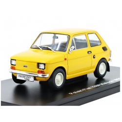 Polski Fiat 126P Maluch 1973 Yellow 1:24 R072