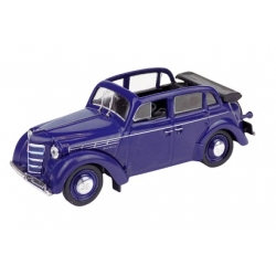 Moskwitsch 400-420A Cabriolet Dark Blue  1:43 005