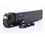 Mercedes Benz Actros F1 Race Car Trans 1:43 18-384