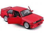 BMW M3 E30 1988 Red 1:24 18-21100RD