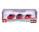 3-Car Set Ferrari Race & Play red  1:43 36102 