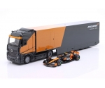 Mercedes Benz Actros F1 Race Car Transp 1:43 38401