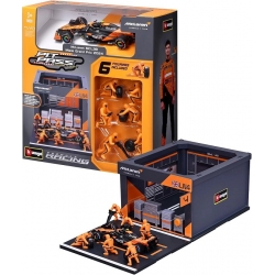 McLaren Pit Stop F1 Diorama Car Norris 1:43 18-384