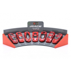 Ferrari 7-Car Set Ferrari Red 1:43 FERRARISET-01