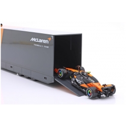 Mercedes Benz Actros F1 Race Car Transp 1:43 38401