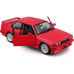 BMW M3 E30 1988 Red 1:24 18-21100RD