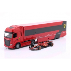 Iveco S-Way 570 F1 Race Car Transporte 1:43 18-368